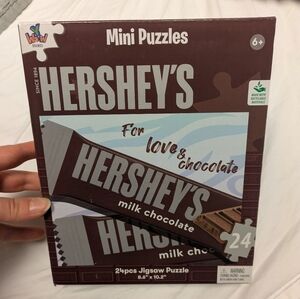 Hershey's Mini Jigsaw 24 Piece Puzzle For Love & Chocolate